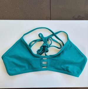 Jolyn Tomcat Dark Teal Bikini Top